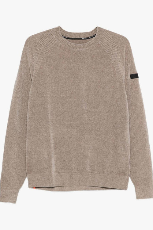 Maglia Marrone Uomo Scollo Tondo