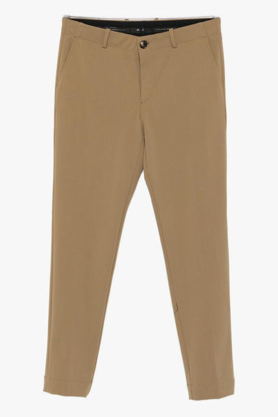Pantalone Uomo Marrone Gamba Dritta
