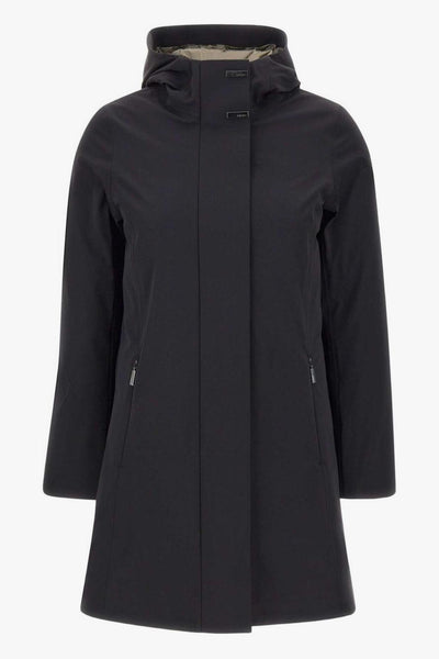 Giubbotto Nero Donna Imbottito