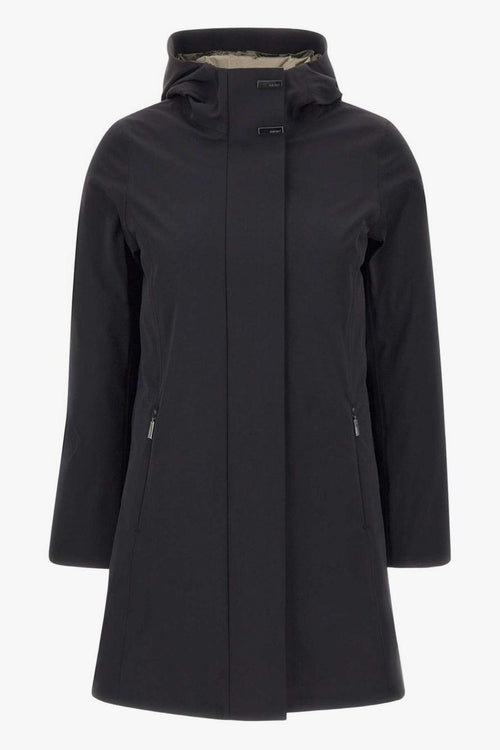 Giubbotto Nero Donna Imbottito