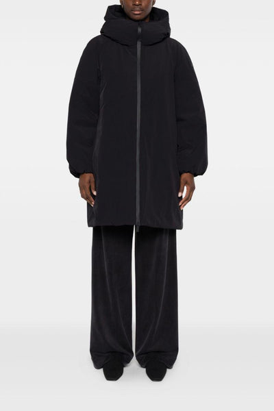 Giubbotto Nero Donna Oversize