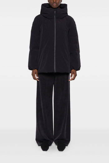 Giubbotto Nero Donna Parka Overshort - 2