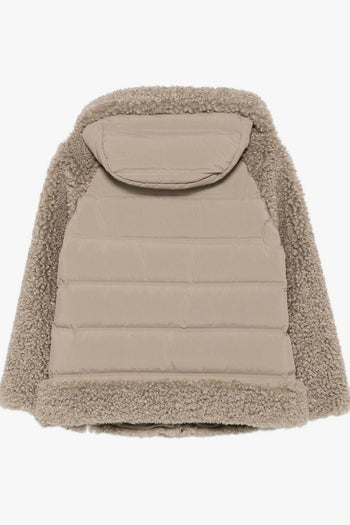 Giubbotto Marrone Donna Effetto Orsetto - 2