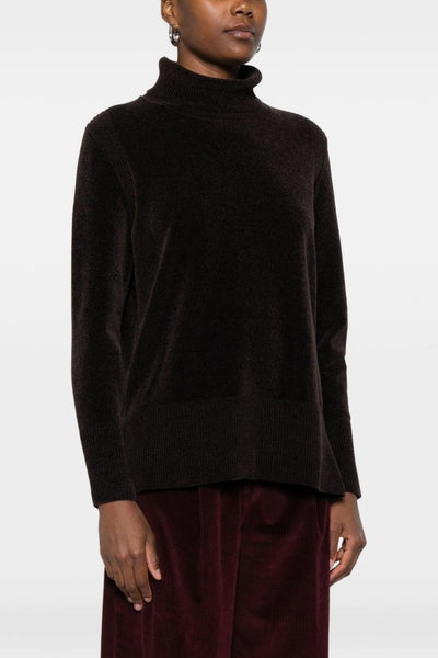 Maglia Bordeaux Donna Dolcevita