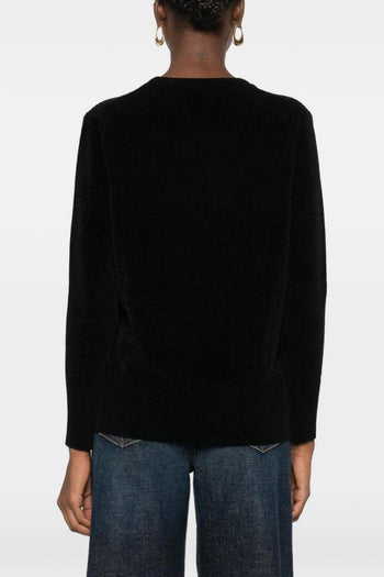 Maglia Nero Donna Scollo Tondo - 3