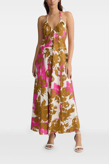 Abito Lungo Donna Floreale - 5