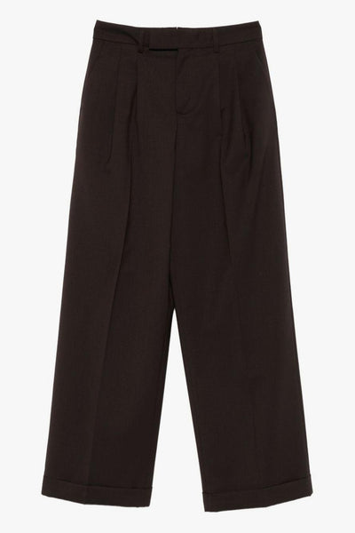 Pantaloni Marrone Donna