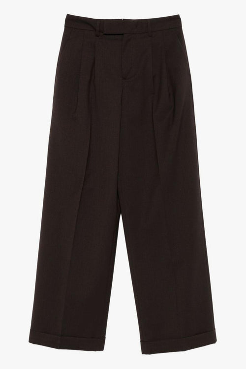 Pantaloni Marrone Donna