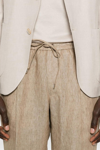 Pantalone Beige Uomo Wimbledon - 4