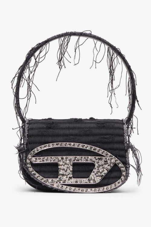 Borsa Nero Donna 1DR Sfrangiata