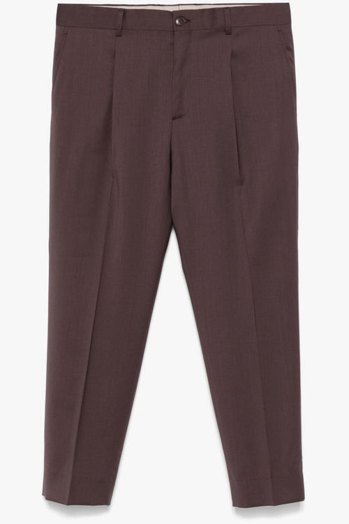 Pantalone Viola Uomo Cavallo Basso