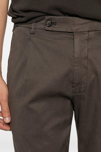 Pantaloni Marrone Uomo Retro Long - 4