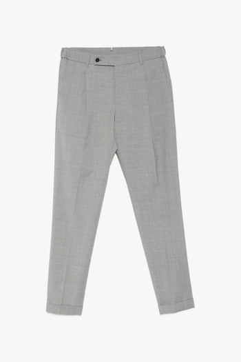 Pantaloni Grigio Uomo Retro Long - 5