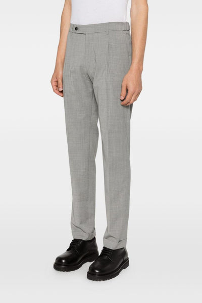 Pantaloni Grigio Uomo Retro Long