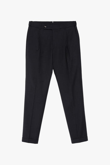 Pantaloni Blu Uomo Retro Long - 5