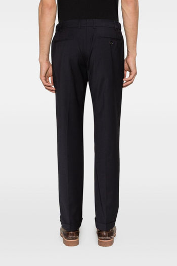 Pantaloni Blu Uomo Retro Long - 3