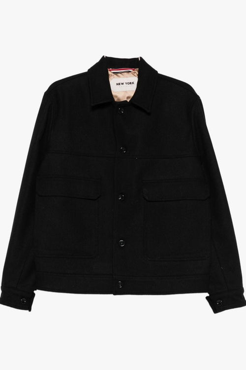 New York Giubbotto Nero Uomo