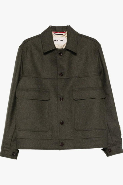 New York Giubbotto Verde Uomo