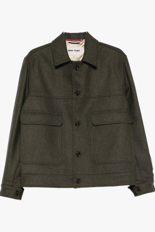 New York Giubbotto Verde Uomo