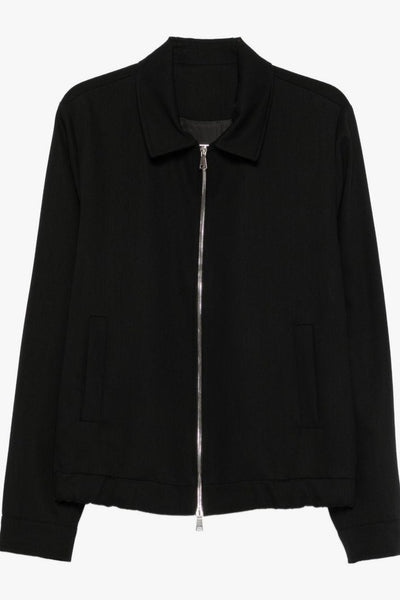 Giacca Nero Uomo con Colletto