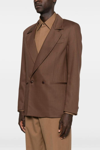 Giacca Marrone Uomo Doppiopetto - 2