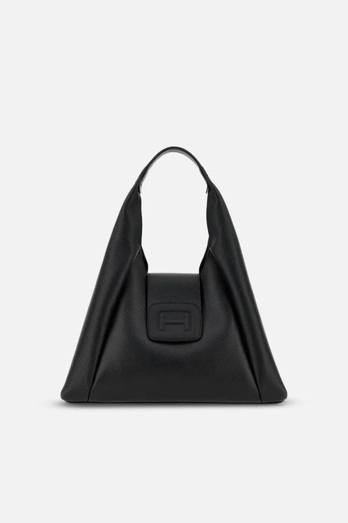 Borsa Hobo Media Nero Donna