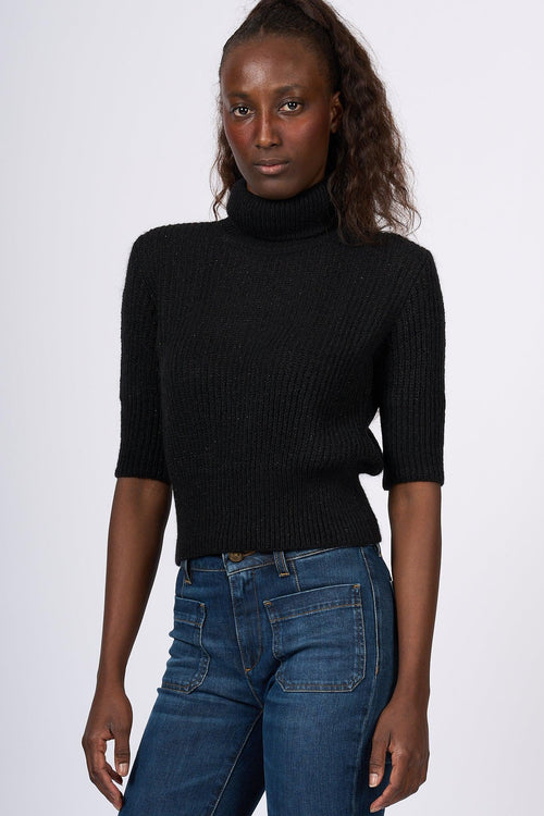 Dolcevita Crop Nero Donna