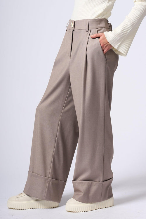 Pantalone Grigio Donna - 2