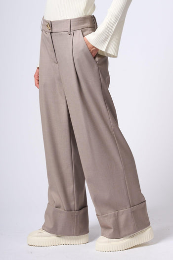 Pantalone Grigio Donna - 5