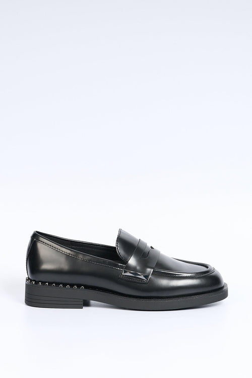 Mocassino WHISPER STUD Nero Donna