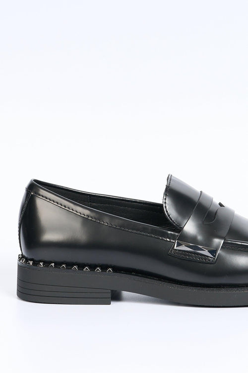 Mocassino WHISPER STUD Nero Donna - 2