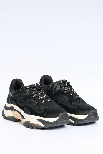 Sneaker ADDICT Nero Donna - 4