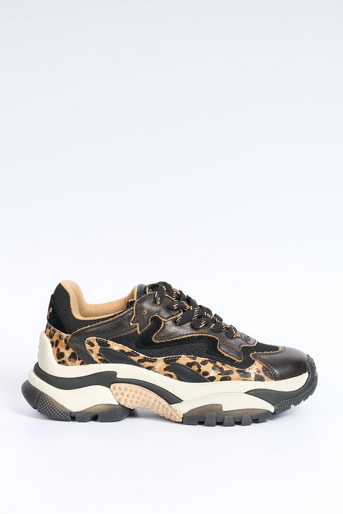 Sneaker ADDICT Nero/Maculato Donna