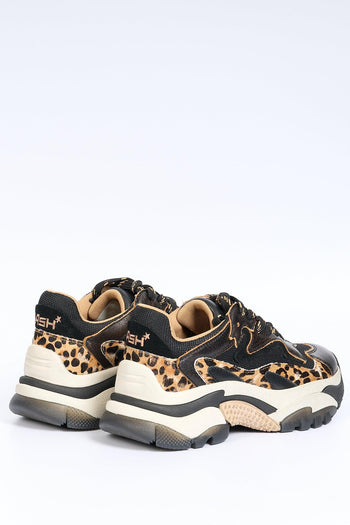 Sneaker ADDICT Nero/Maculato Donna - 4