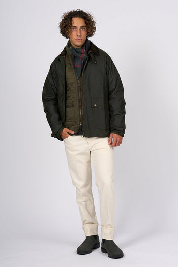 Gilet Polarquilt Verde Oliva Uomo - 3