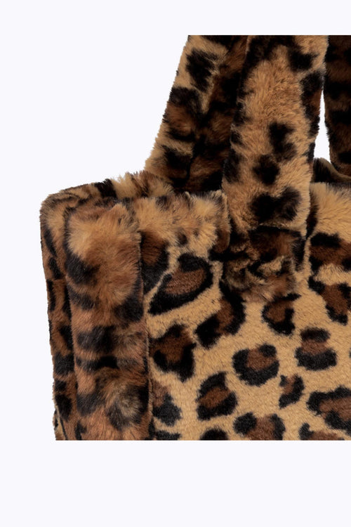 Borsa Faux Fur Animalier Donna - 2