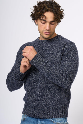 Maglia Cashmere Blu Uomo - 6