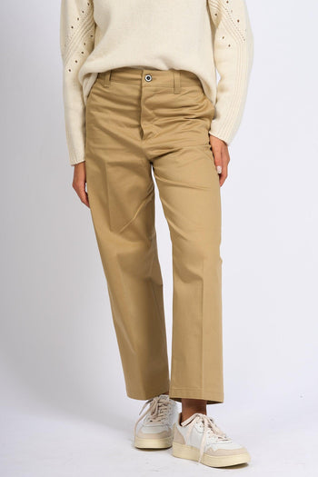 Pantalone Due Kaki Donna - 3