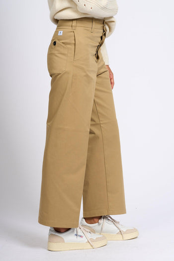 Pantalone Due Kaki Donna - 8