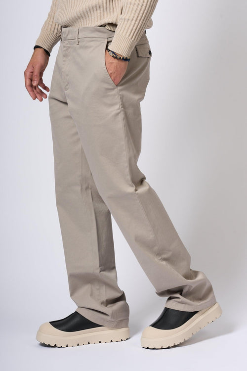 Pantalone Warren Wideleg Sabbia Uomo