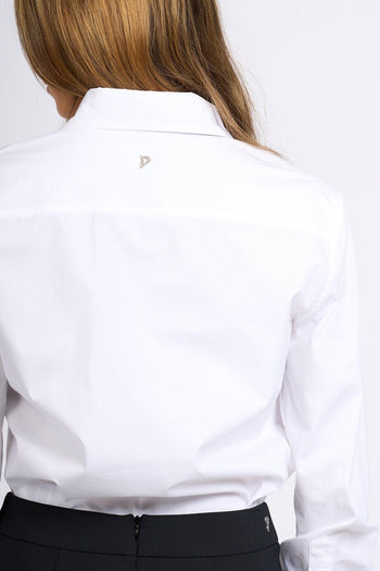 Camicia con cravattino Bianco Donna - 8