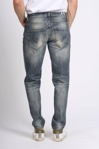 Jeans Brighton Grigio Uomo - 4