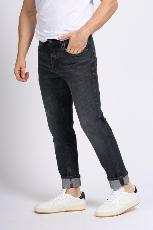 Jeans Brighton Nero Uomo - 2