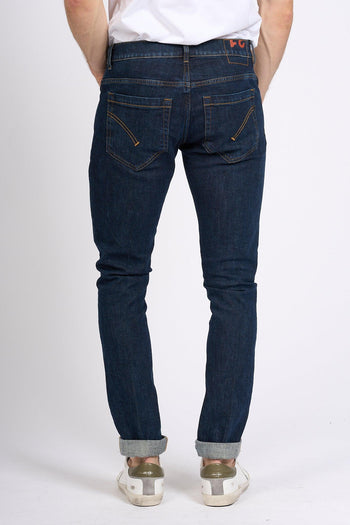 Jeans George Denim Scuro Uomo - 4