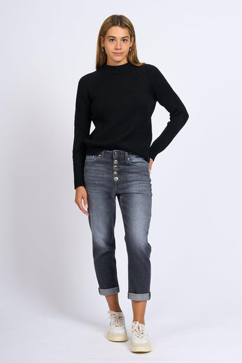 Jeans Koons Denim Nero Donna - 6