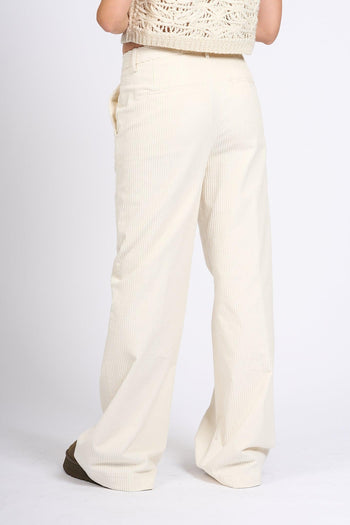 Pantalone Janice Latte Donna - 8