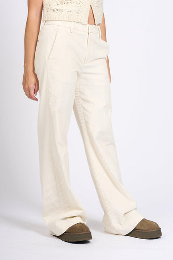 Pantalone Janice Latte Donna - 6