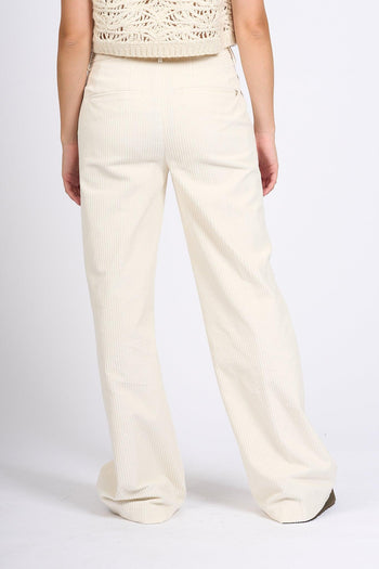 Pantalone Janice Latte Donna - 7