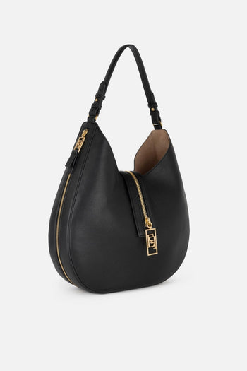 Borsa Hobo Grande Nero Donna - 3