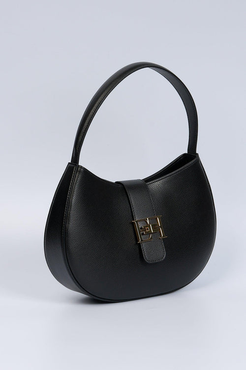 Borsa Hobo Pelle Nero Donna - 2